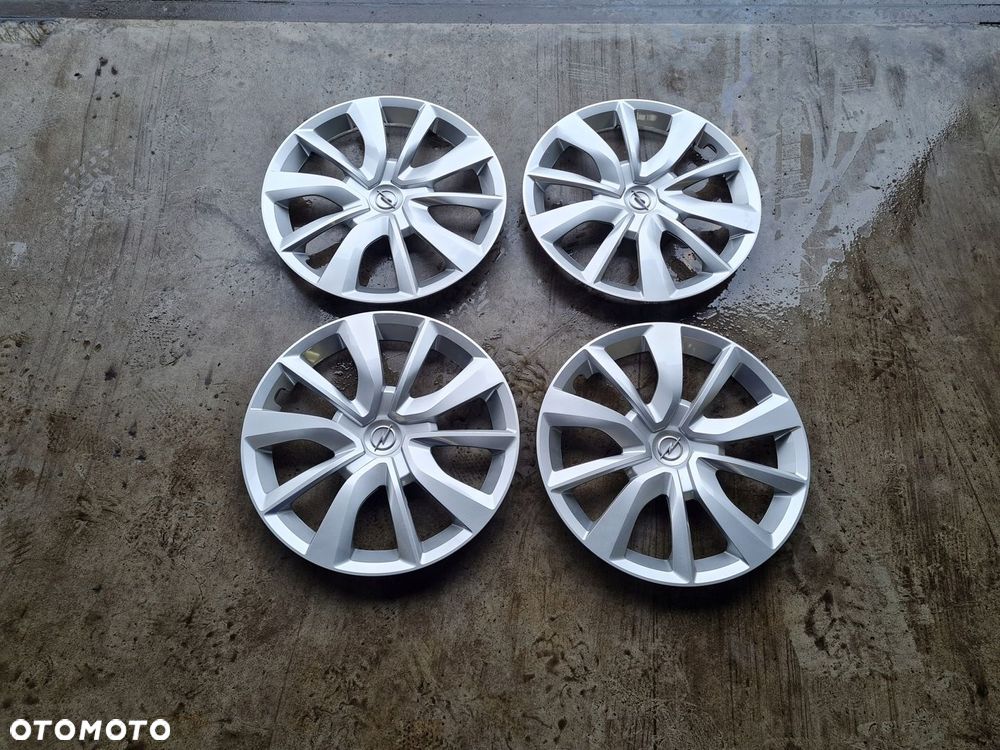 4x Kołpak Kołpaki Dekle Koła OPEL CORSA Oryginał 16 NOWE - 1