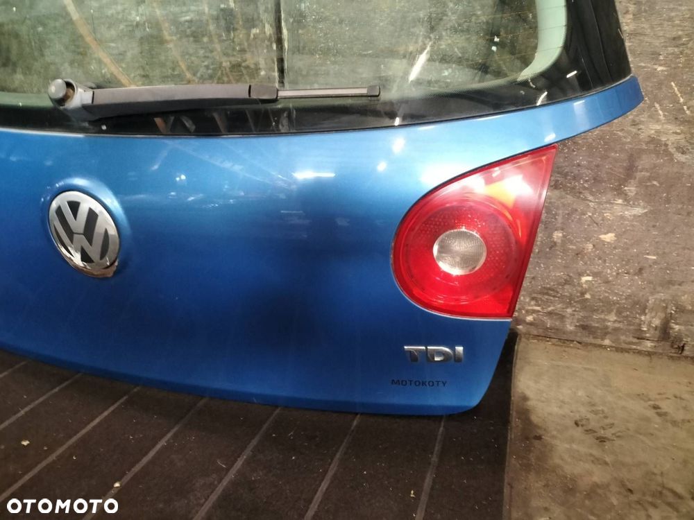 KOMPLETNY TYŁ KLAPA BAGAŻNIKA ZDERZAK PDC LAMPY VOLKSWAGEN GOLF V HB LC5G - 14