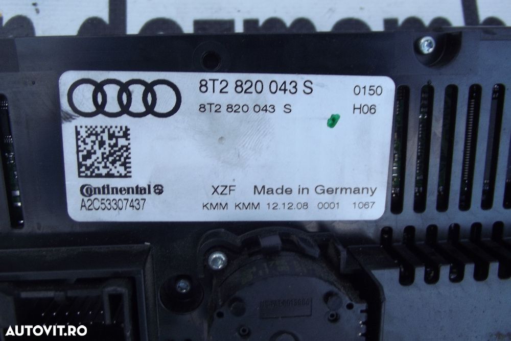 Climatronic Audi A4 B8 2008-2015 modul clima dezmembrez A4 B8 2.0 - 1