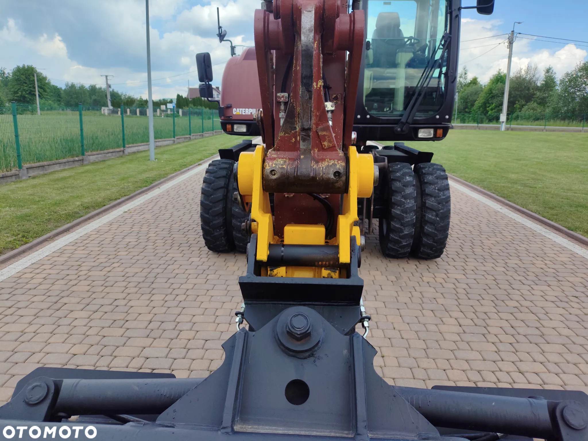 Caterpillar 315C / KOPARKA KOŁOWA / SPROWADZONA / NOWE OPONY / 10 000 MTG / - 10