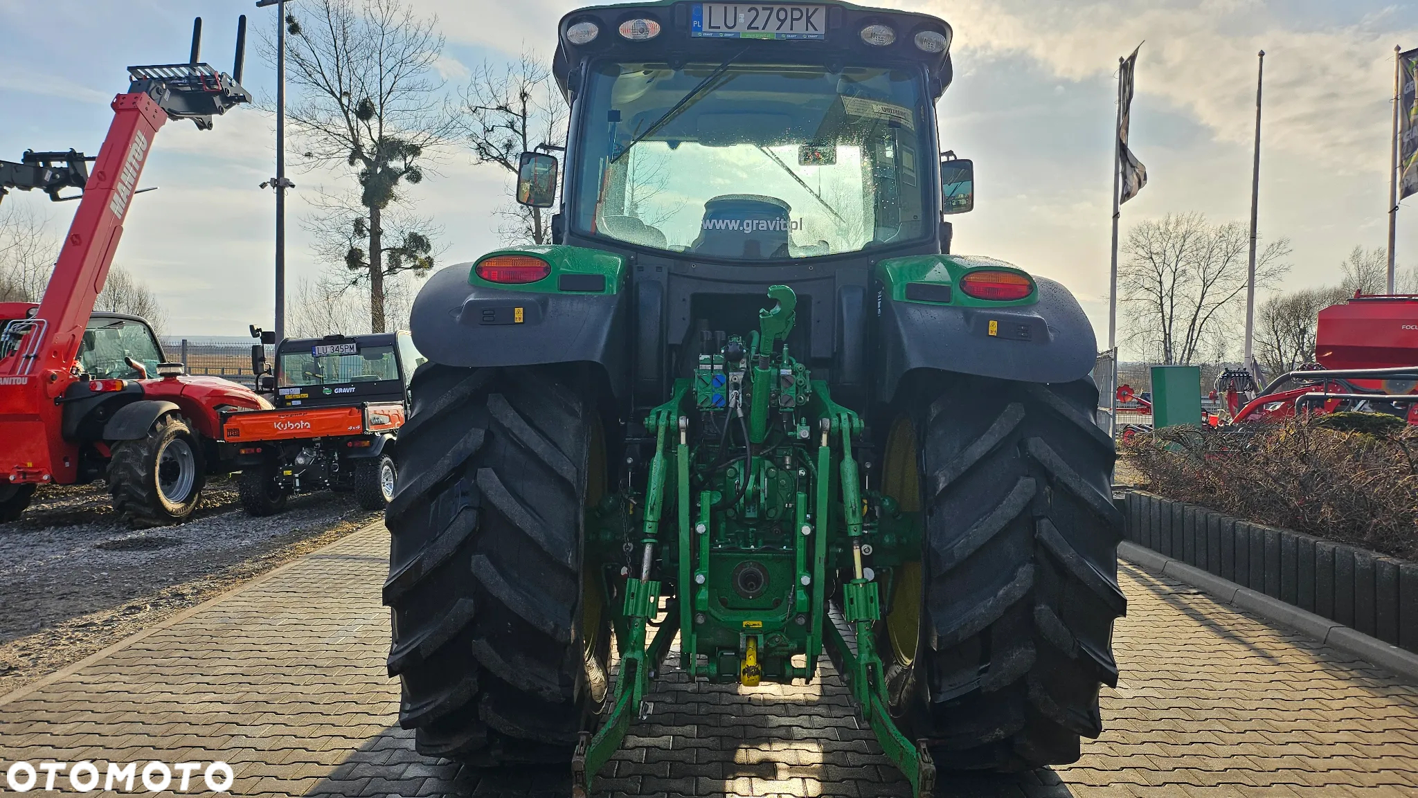John Deere JD 6150R, 6-cyl, TLS, HCS, AutoTrac Ready, autentyczny przebieg - 8