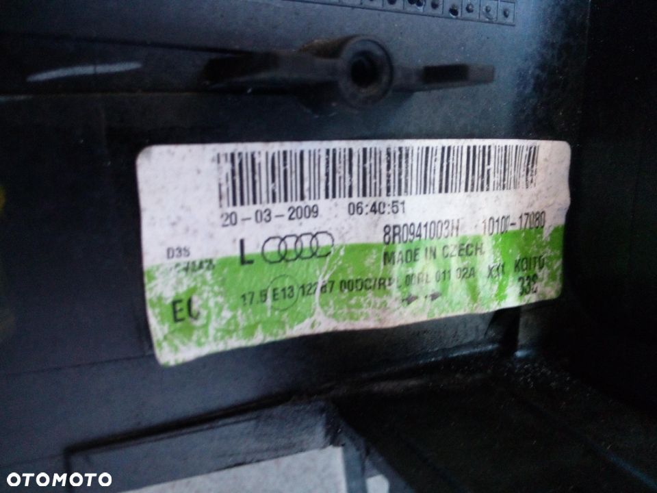 Audi Q5 biXenon skretny lewy reflektor lampa EUROPA - 2