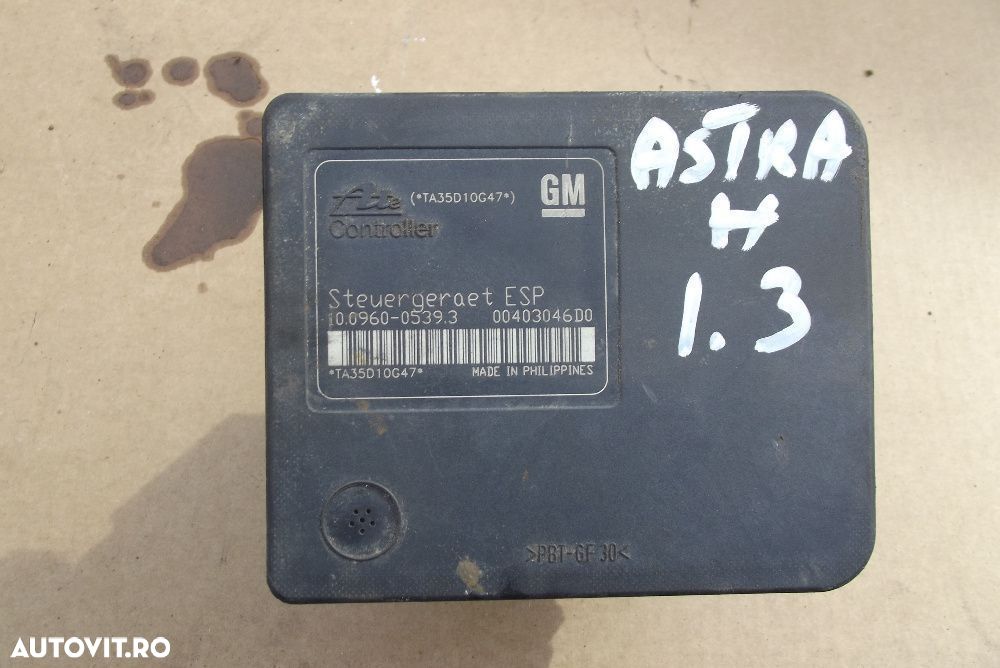 Pompa ABS Opel Astra H modul ABS calculator ABS dezmembrez Astra H 1.3 - 1
