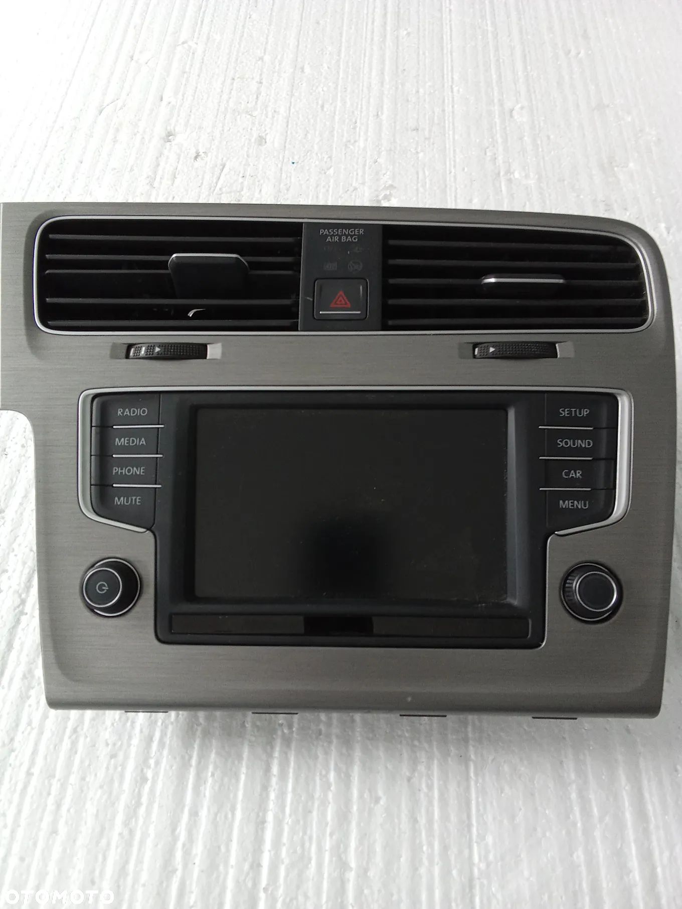 Vw Golf VII radio wyświetlacz panel 3G0919605 - 1