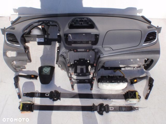 OPEL MOKKA DESKA KONSOLA KOKPIT PULPIT PÓŁKA PARAPET PODUSZKI AIRBAG PASY PAS okazja WARTO SPRAWDŹ ! - 1