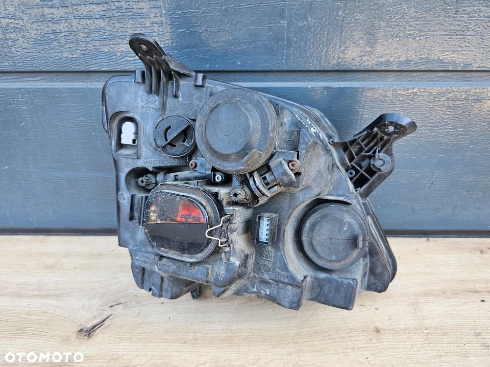 LAMPA LEWA PRZEDNIA LEWY PRZÓD OPEL MERIVA A SOCZEWKA SKRĘTNA EUROPA 13196026 EP SUPER STAN - 9