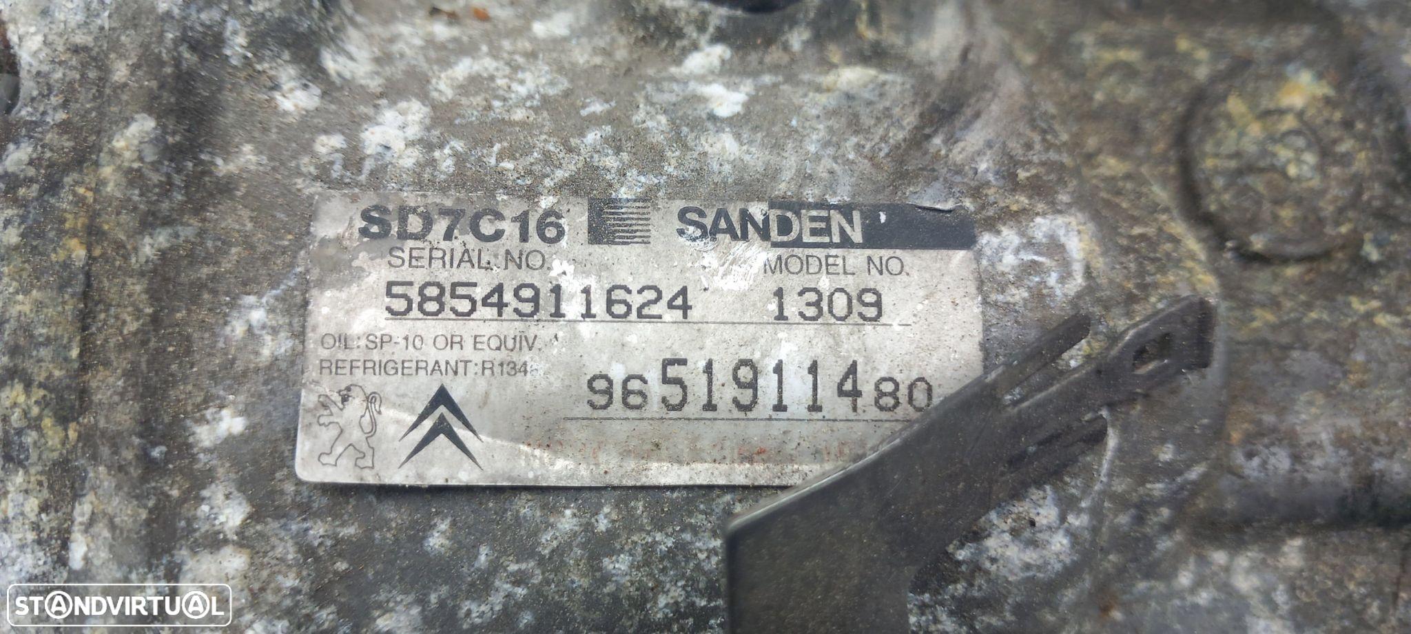 Compressor AC CITROËN C4 Picasso I (UD_) - 4