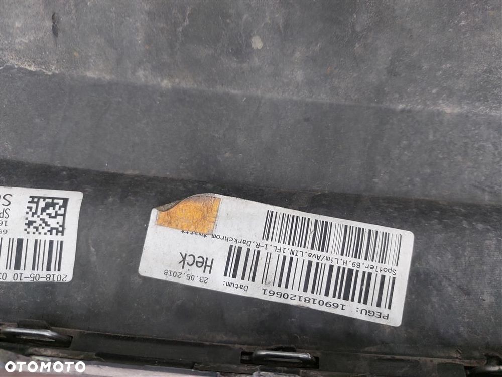 Dokładka zderzaka tył dyfuzor Audi A4 B9 8W 2015- 8W0807521 ORYGINAŁ - 12