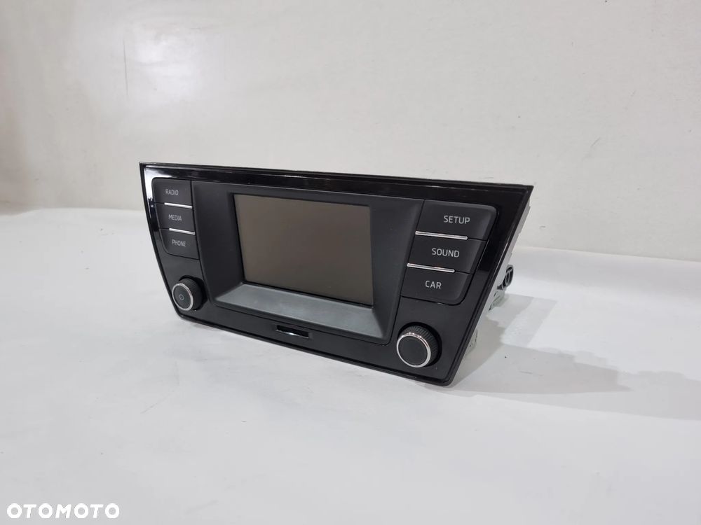SKODA FABIA III RADIO WYŚWIETLACZ 6V0035871 - 1
