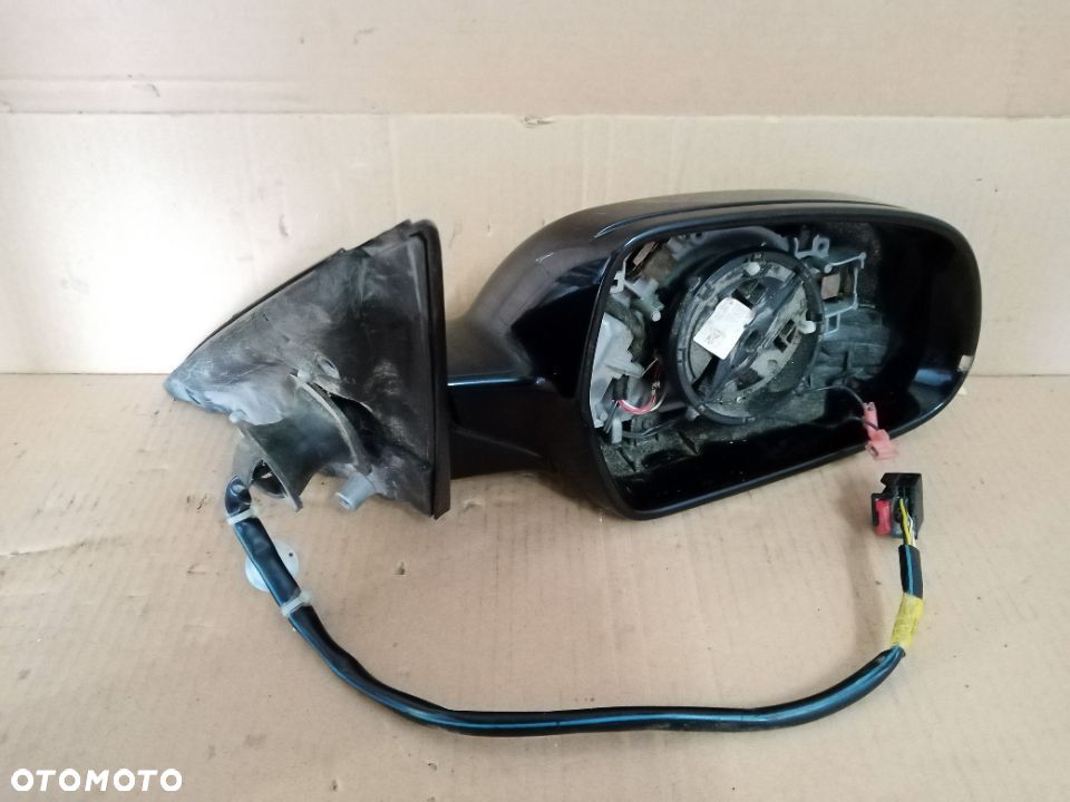 Lusterko zewnętrzne prawe 6 PIN Audi A4 B8 8K1857410AC - 1