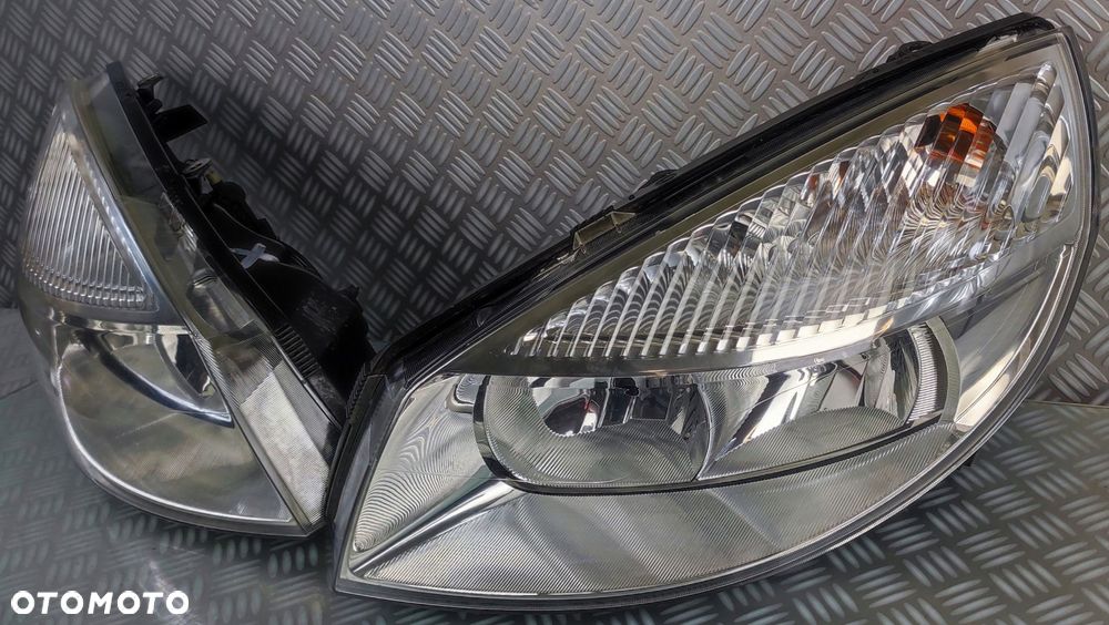 reflektor lampa prawy prawa lewy lewa przód RENAULT SCENIC II 2 03-06 EURO - 3