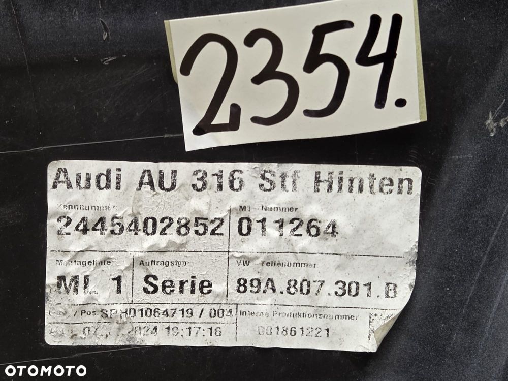 Audi Q4 s-line E-tron 89A807511 pdc zderzak tył tylny - 9