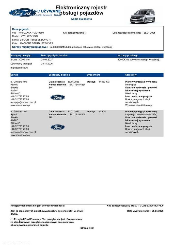 Ford Tourneo Connect 2.0 EcoBlue Titanium - 30
