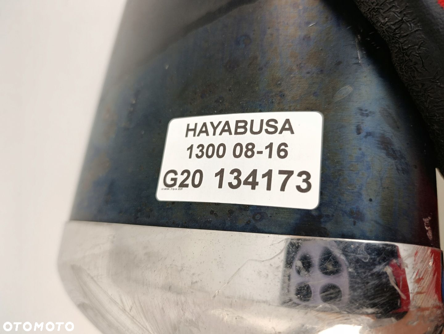 SUZUKI HAYABUSA 1300 08-16 TŁUMIK WYDECH LEWY - 13