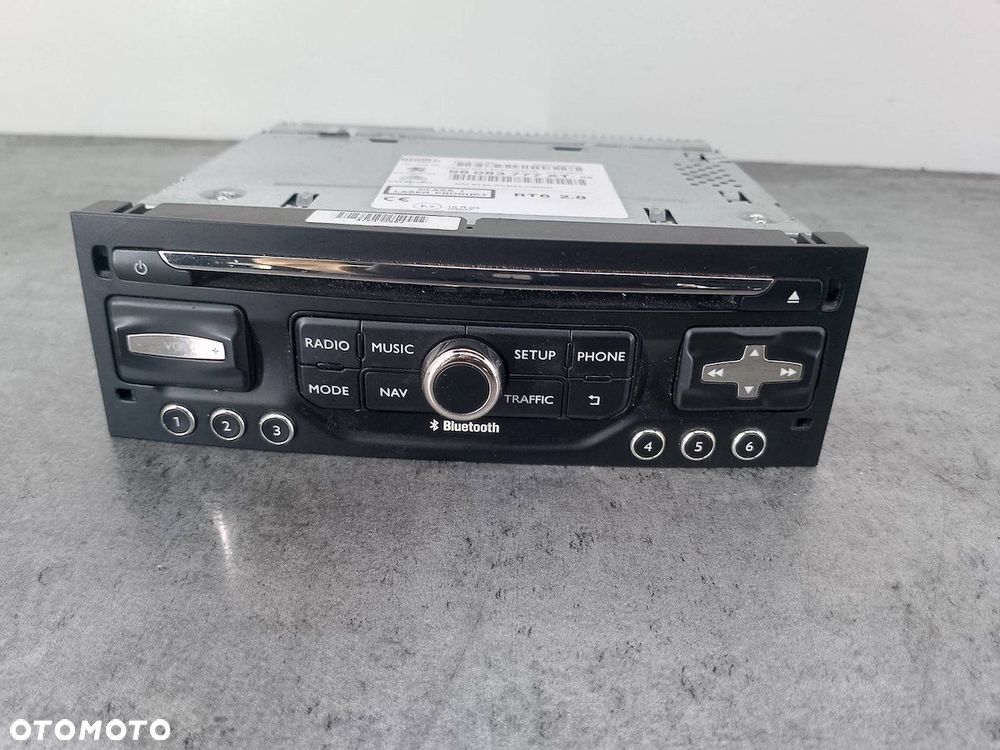RADIO  CITROEN C3 II FL 98083777XT - 5