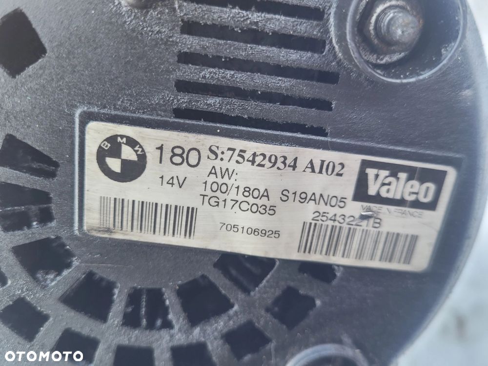 ALTERNATOR BMW E65 N62B48 N62 4.8B 7542934 - 2