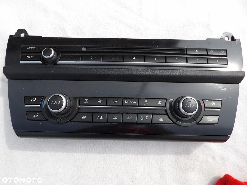 BMW - F10 ,F11 - PANEL KLIMATYZACJI , RADIA , CZYTNIK - 9317671-01 - 1