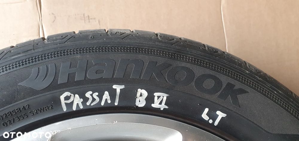 Alufelgi z oponami alusy felgi aluminiowe 5x112 7J ET45 215/55 R16 VW Passat B6 3C0601025AE - 12