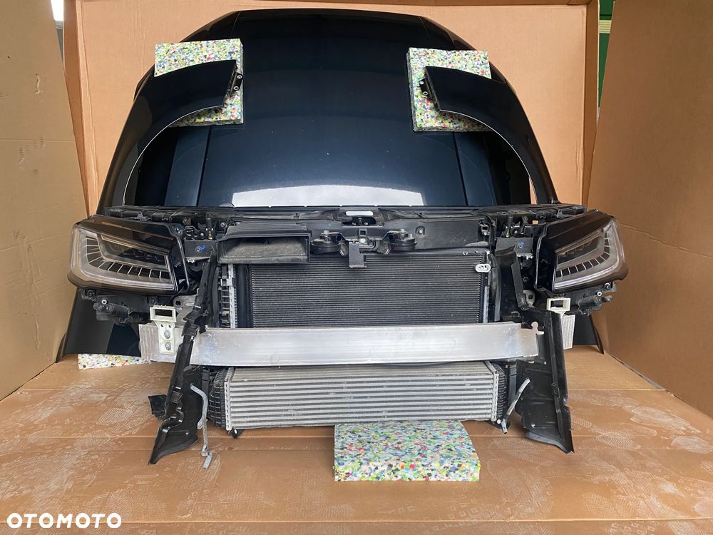 Audi A8 D4 Lift 4H S-line kompletny przód maska lampy zderzak błotniki w kolor LY9T 88km - 14