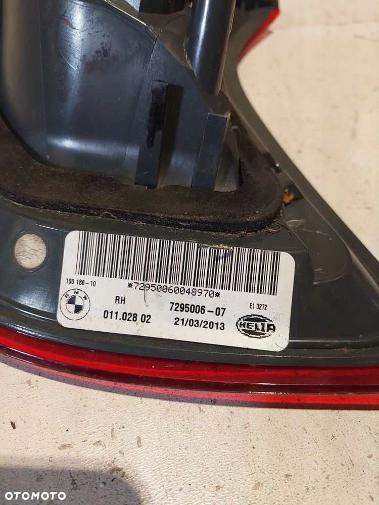Prawa tylna lampa w klape bagażnika BMW X6 e 71 LIFT - 7
