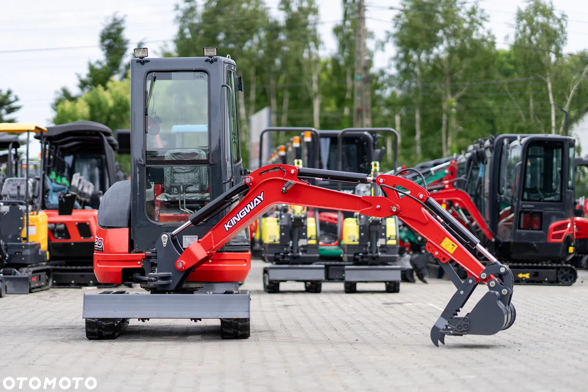 Kubota Kingway Engine KUBOTA SV20 Ramię SKR 22KM 3cyl 2000kg - 30