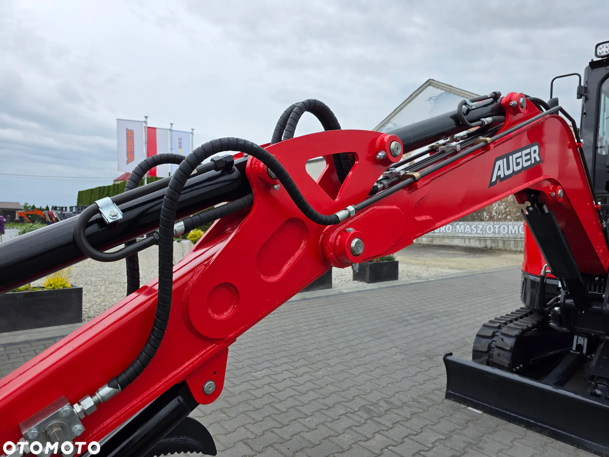 Inny NOWA MINIKOPARKA AUGER 40, WAGA 3900 KG, KUBOTA silnik - 24
