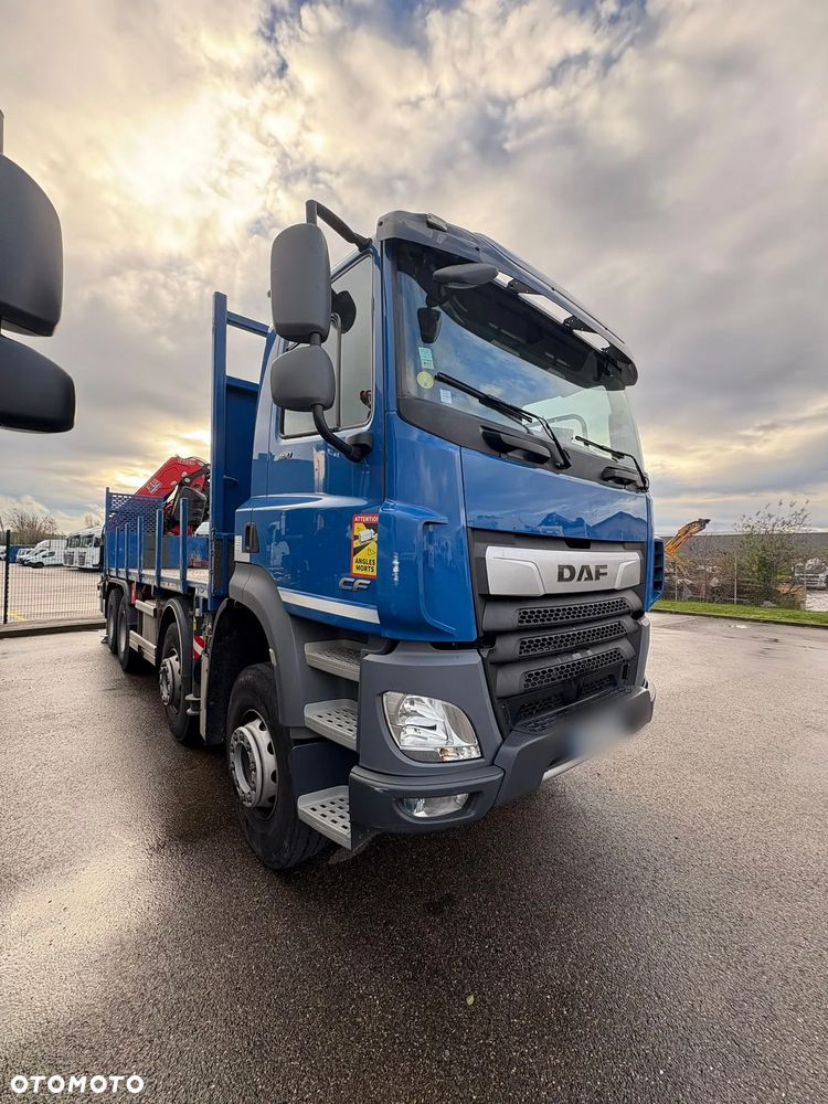 DAF CF 480 8x4 E6 / HDS Fassi F315A.2.26 / platforma - 2