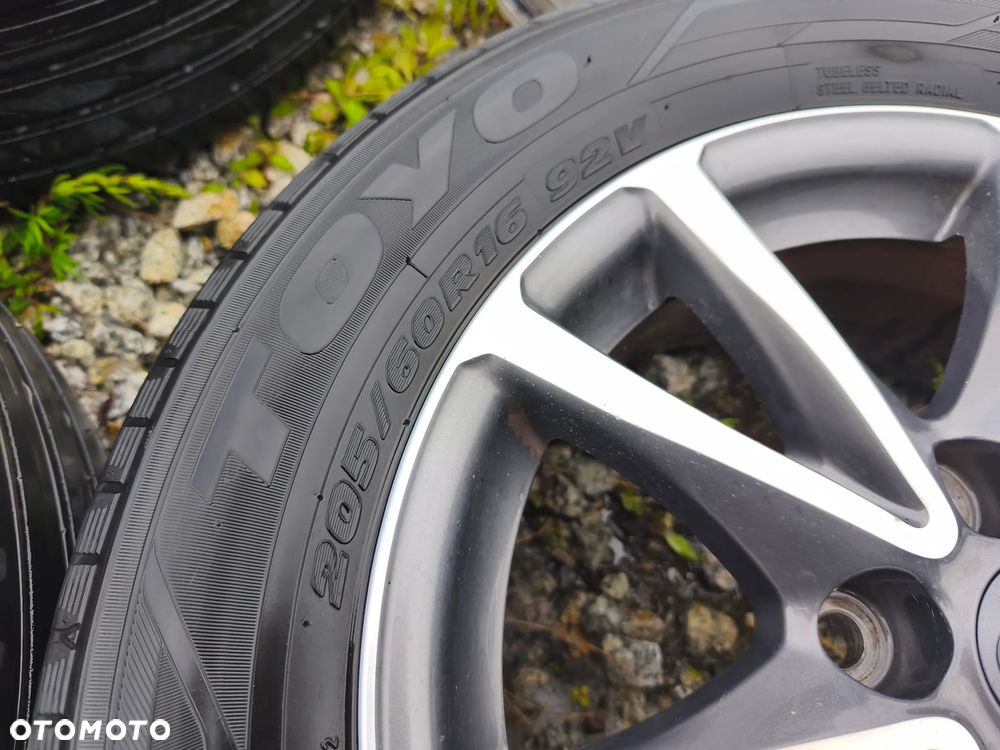 ALUFELGI KOŁA FELGI 16 CALI 5X114,3 ET39 42611-YY40 TOYOTA VERSO AVENSIS T270 - 7