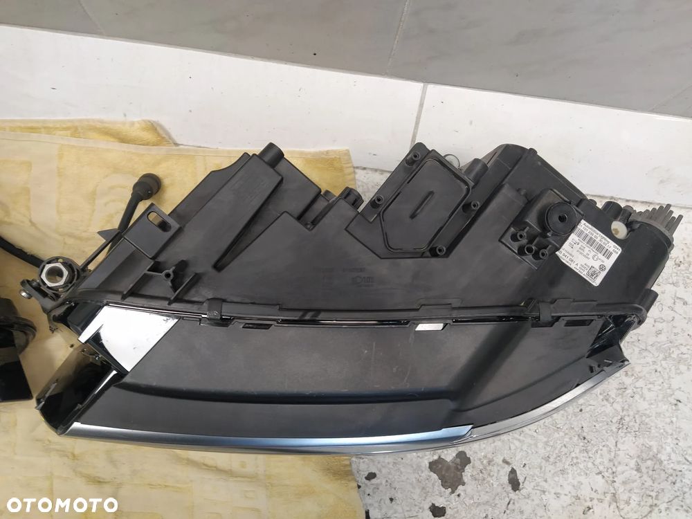 VW TIGUAN II 2 REFLEKTOR LAMPA LAMPY PRZÓD PRZEDNIE LEWA PRAWA FULL LED PRZETWORNICE KOMPLETNA ORYGINAŁ - 7