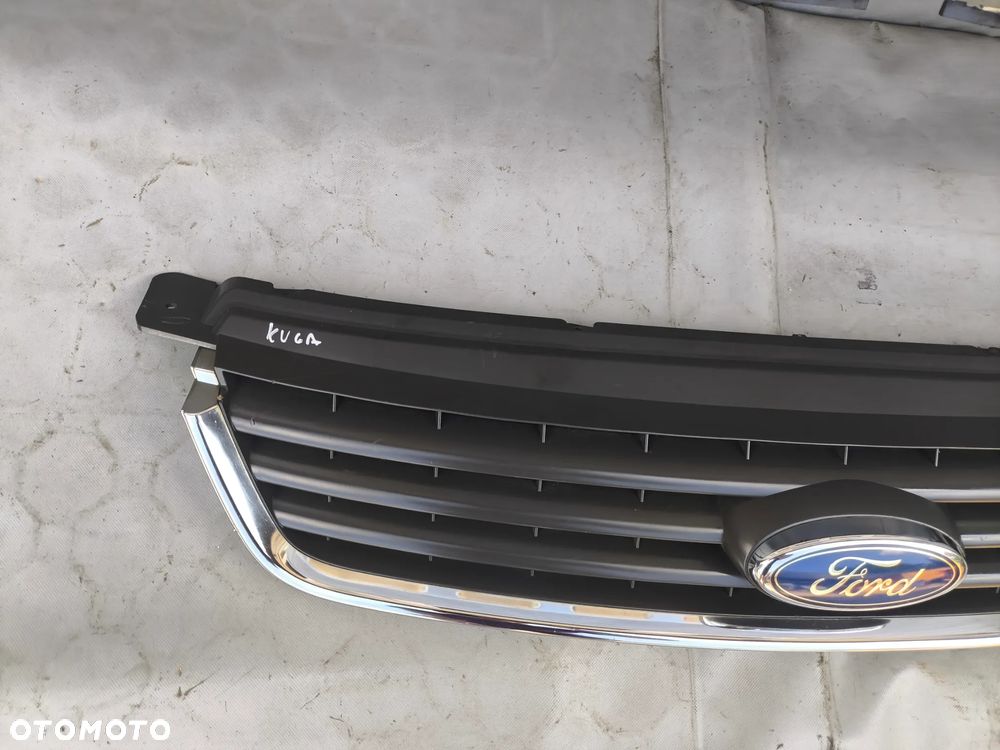 FORD KUGA MK1 KRATKA DÓŁ SPOILER DOKŁADKA ZDERZAKA GRILL 8V41-R7081-A 8V41-17F771-ABW 8V4117C749A - 3