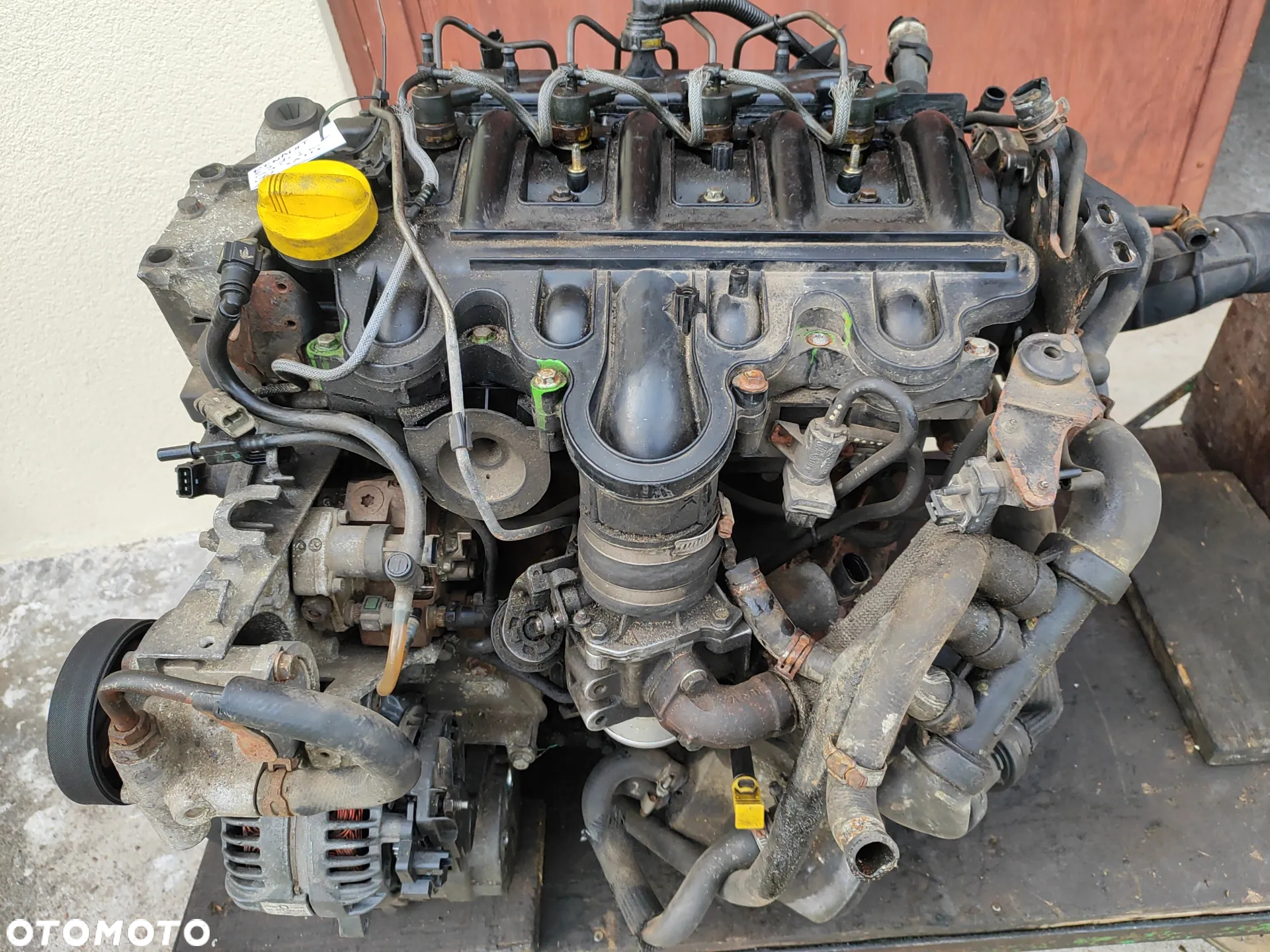 Silnik 2.2 dCI G9T kompletny Renault Master Opel Movano Espace IV Laguna II Vel Satis G9T A710 na chodzie - Film - 3