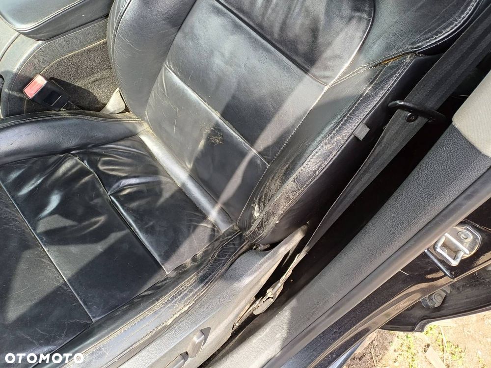 FOTELE KOMPLET LEWY PRAWY KANAPA TYŁ + BOCZKI SKODA SUPERB II SEDAN - 3