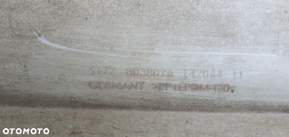 Listwa progowa osłona progu lewa M-Pakiet BMW X1 E84 Lift 475 8038076 - 7