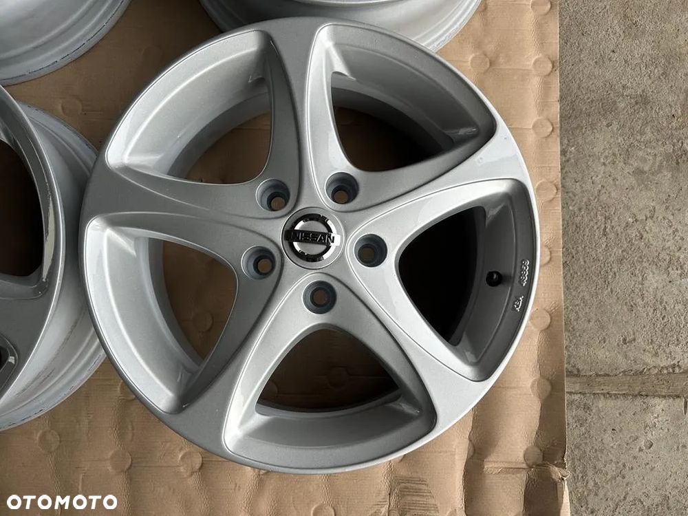 4x FELGI ALUMINIOWE Nissan alufelgi Komplet R16 6.5" ET43 5x114,3 KBA 48859 - 7