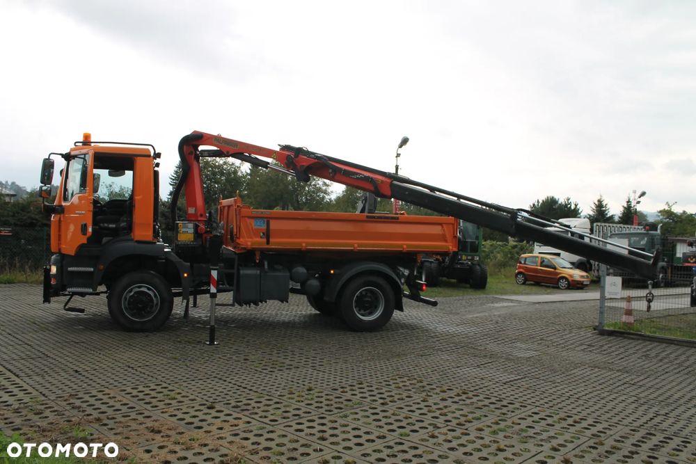 MAN 18.280 TGM 4x4 czołownica hydraulika - 38