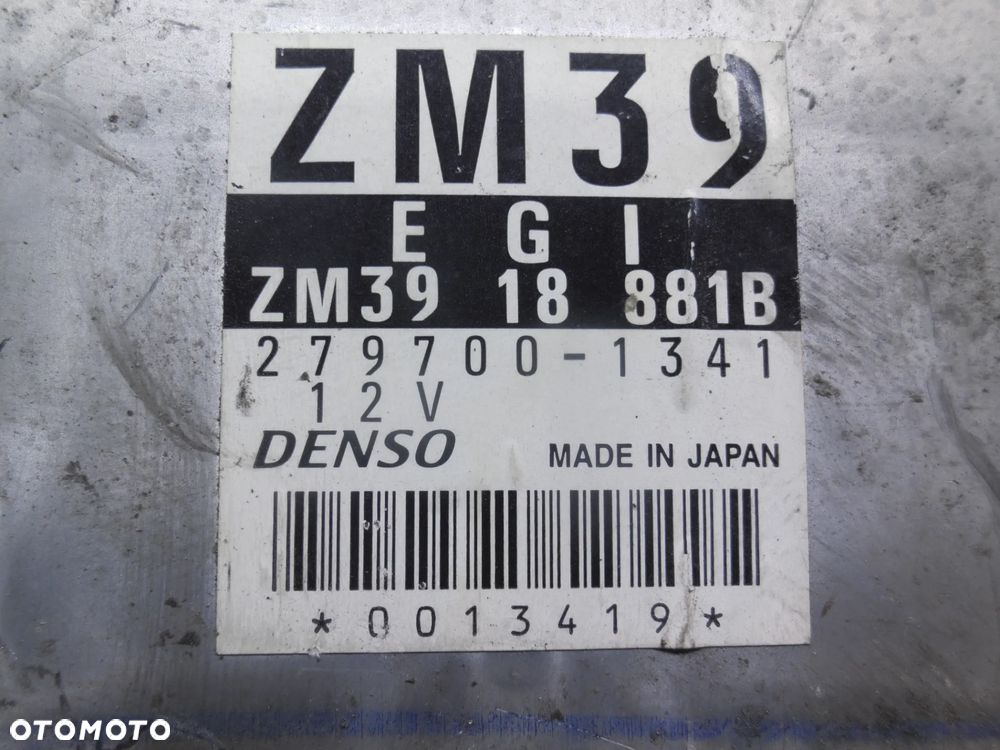 MAZDA 323 1.6B ZM3918881B 279700-1341 KOMPUTER ECU - 2