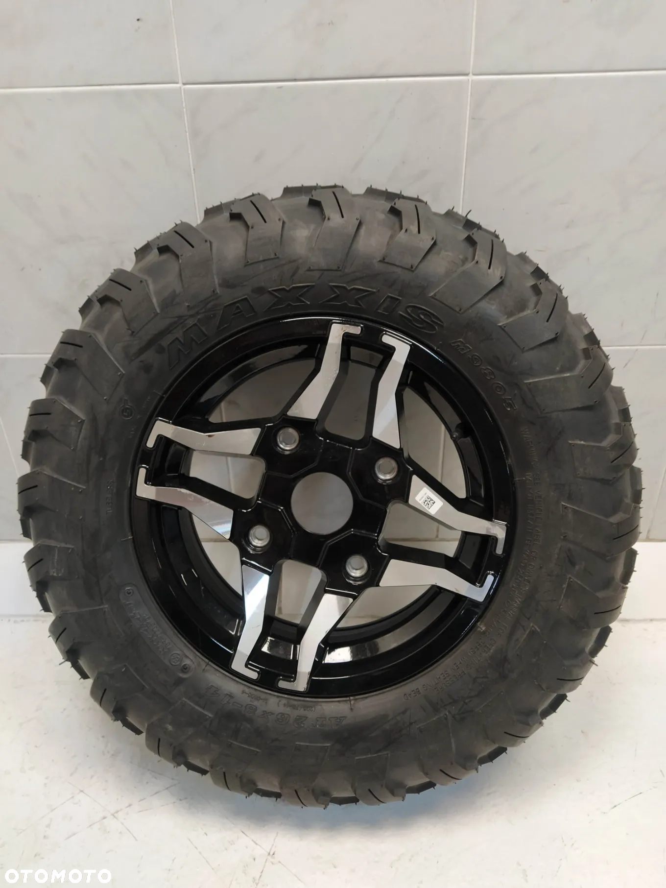 POLARIS SPORTSMAN 570 FELGA CHROM 14X5.5 R14 ET20.1 OPONA MAXXIS M9805 26X8X14 NOWE KOŁO - 2