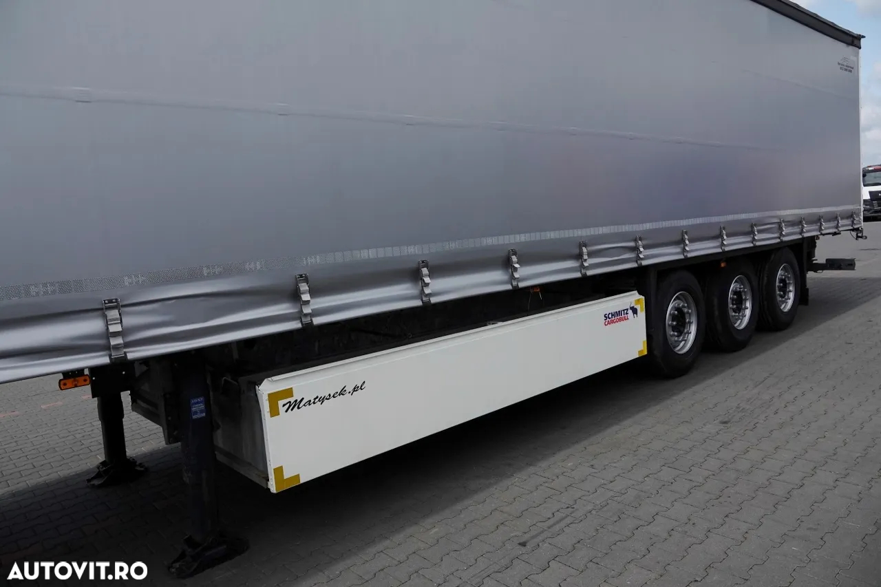 Schmitz Cargobull CORTINĂ / STANDARD / AXĂ DE RIDICARE / COȘ PENTRU PALEȚI - 10