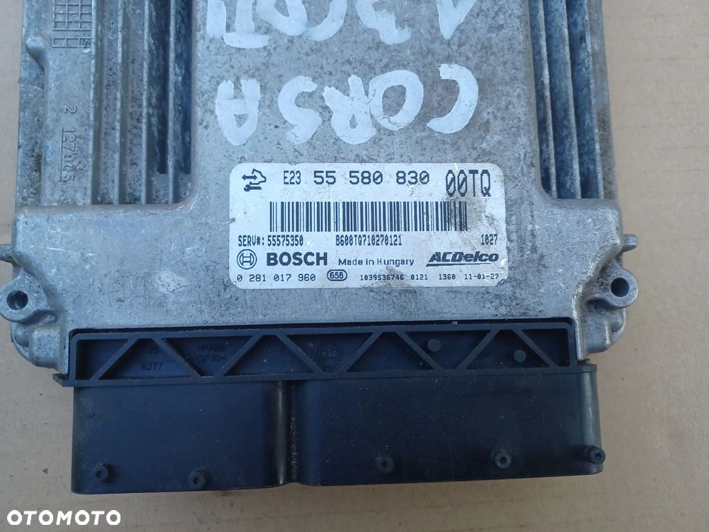 STEROWNIK SILNIKA CORSA D 1.3 CDTI 55580830 - 3