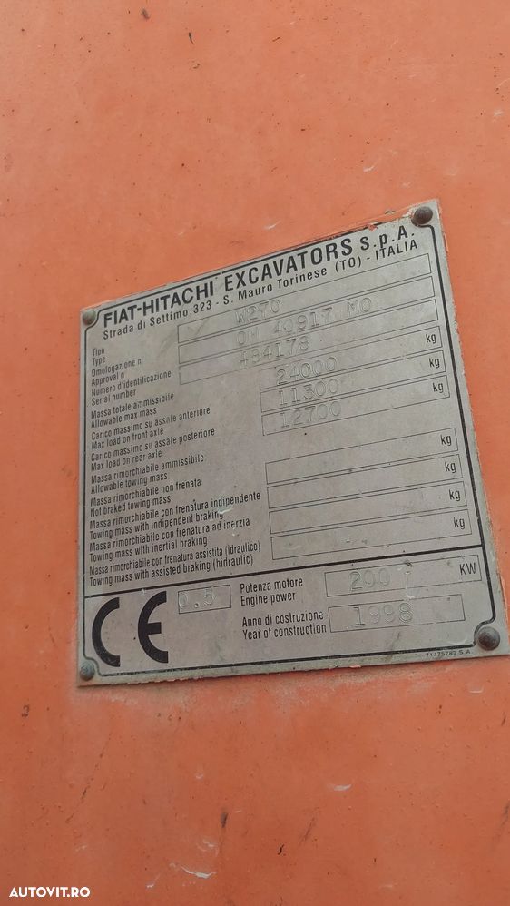 FIAT HITACHI W270 - 6