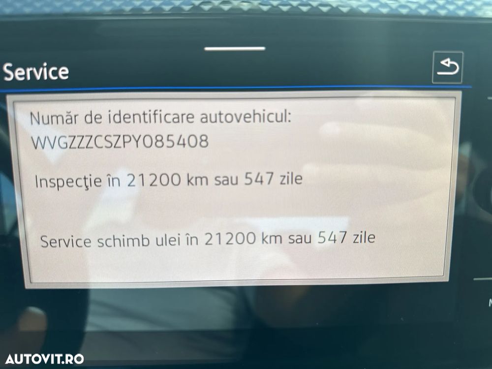 VOLKSWAGEN Taigo 2023 — imagine 51