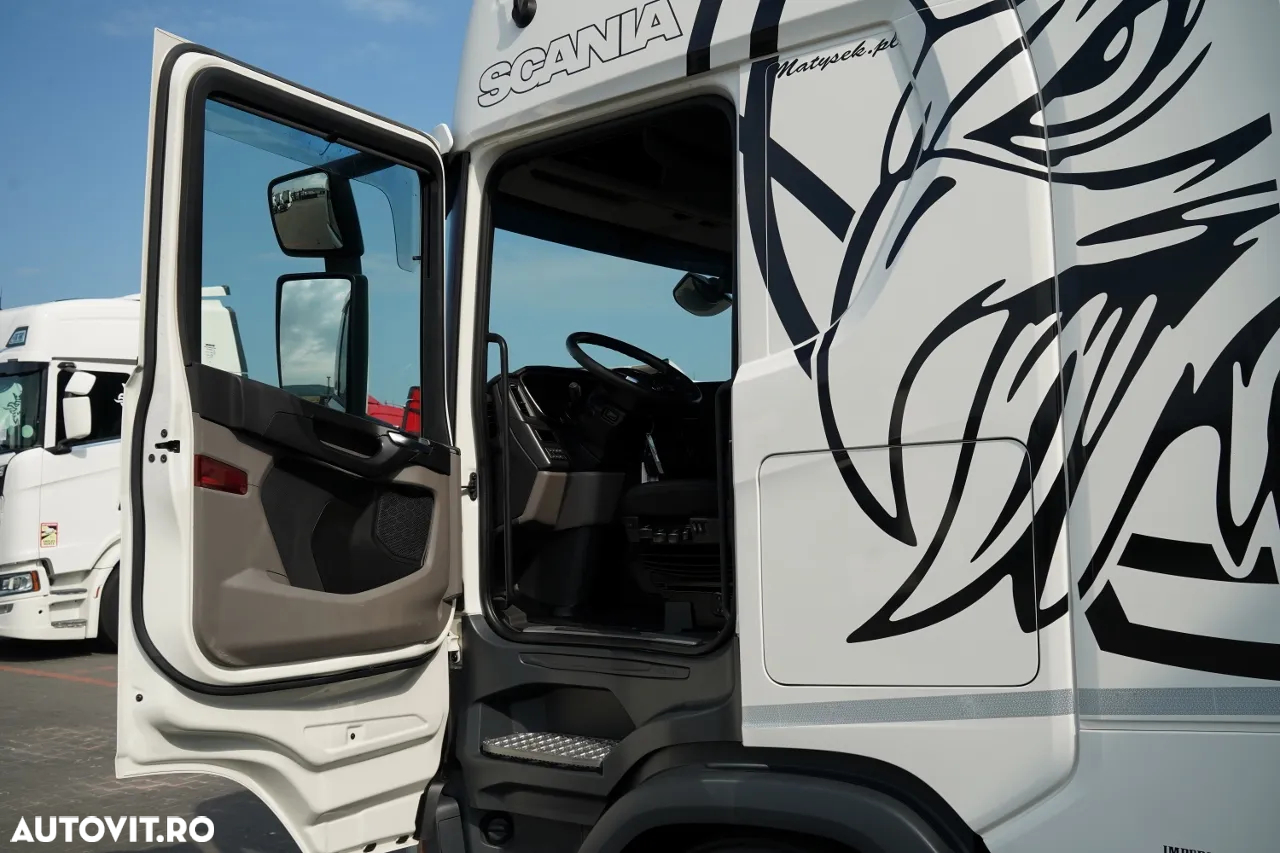Scania R 500 / MEGA / RETARDER / I-PARK COOL / PLATĂ JOSĂ 2021 / CONTRACT DE REPARAȚIE POST-SERVICE - 22