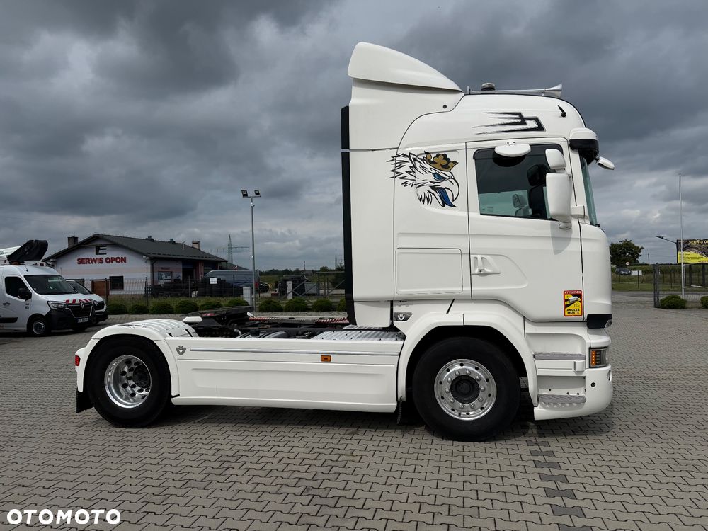 Scania R580 / V8 / PRZÓD TYL PODUSZKA / HYDRAULIKA / Z FRANCJI / STAN BDB / / / - 4