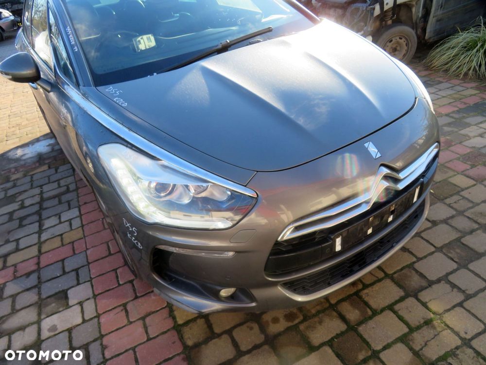 MASKA ZDERZAK BŁOTNIKI LAMPY DS5  KZCD  CITROEN 2011-2015 SZARY GALENA PRZÓD KOMPLETNY - 3