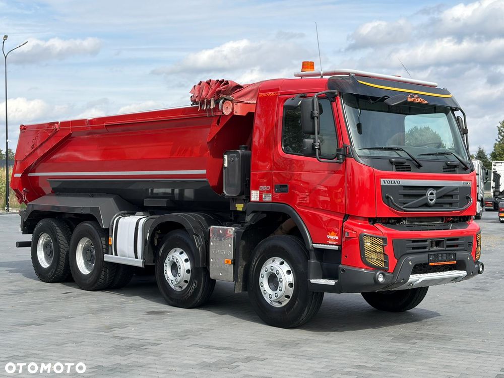 Volvo VOLVO FMX 380 / 8x4 / 13LITROWY SILNIK / EURO 5 / WYWROTKA TYLNOZSYPOWA / KAMERA COFANIA / SERWISOWANA / SPROWADZONA - 7