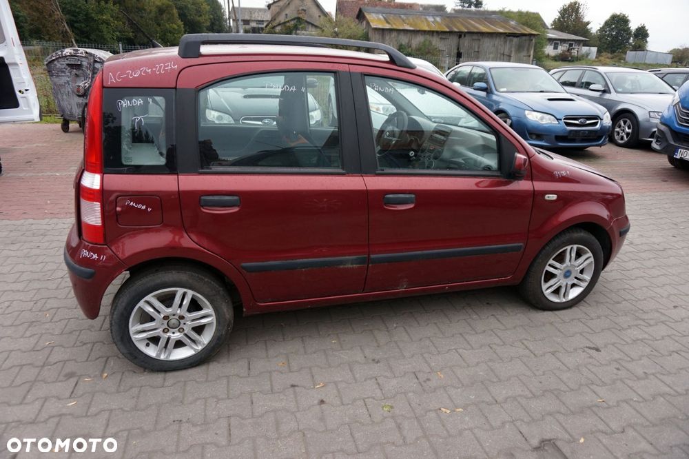 FIAT PANDA II 2004 132F 1.2 8V 188A4000 60KM CZERWONY ROSSO na części - 6