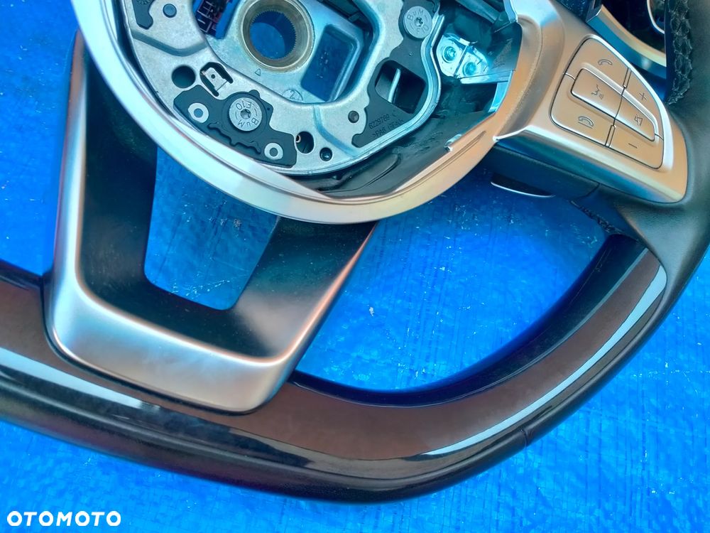 MERCEDES S klasse W217 COUPE / KIEROWNICA Ścięta / Dekory Dekor / Listwa Listwy Ozdobne Konsoli Drzwi Deski / ORYGINAŁ - 13