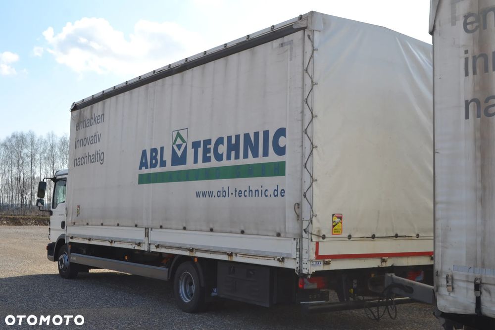 MAN TGL 12.250 Firanka Firana 7,8 m Zestaw objętościowy TGM Atego - 7