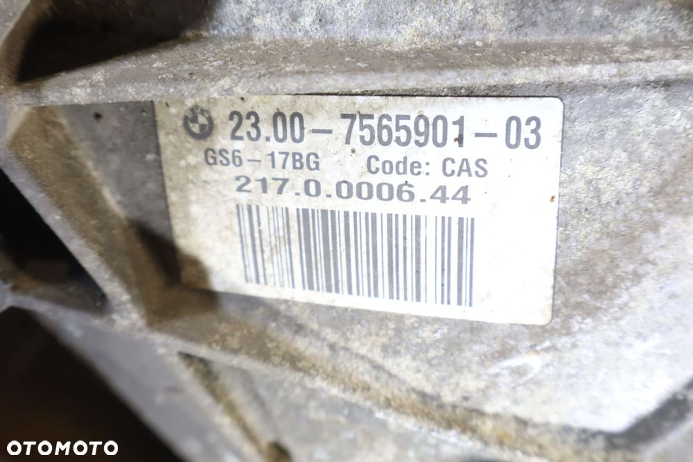 SKRZYNIA BIEGÓW 6 BIEGOWA BMW 3 320I E90 2.0 7565901-03 - 8