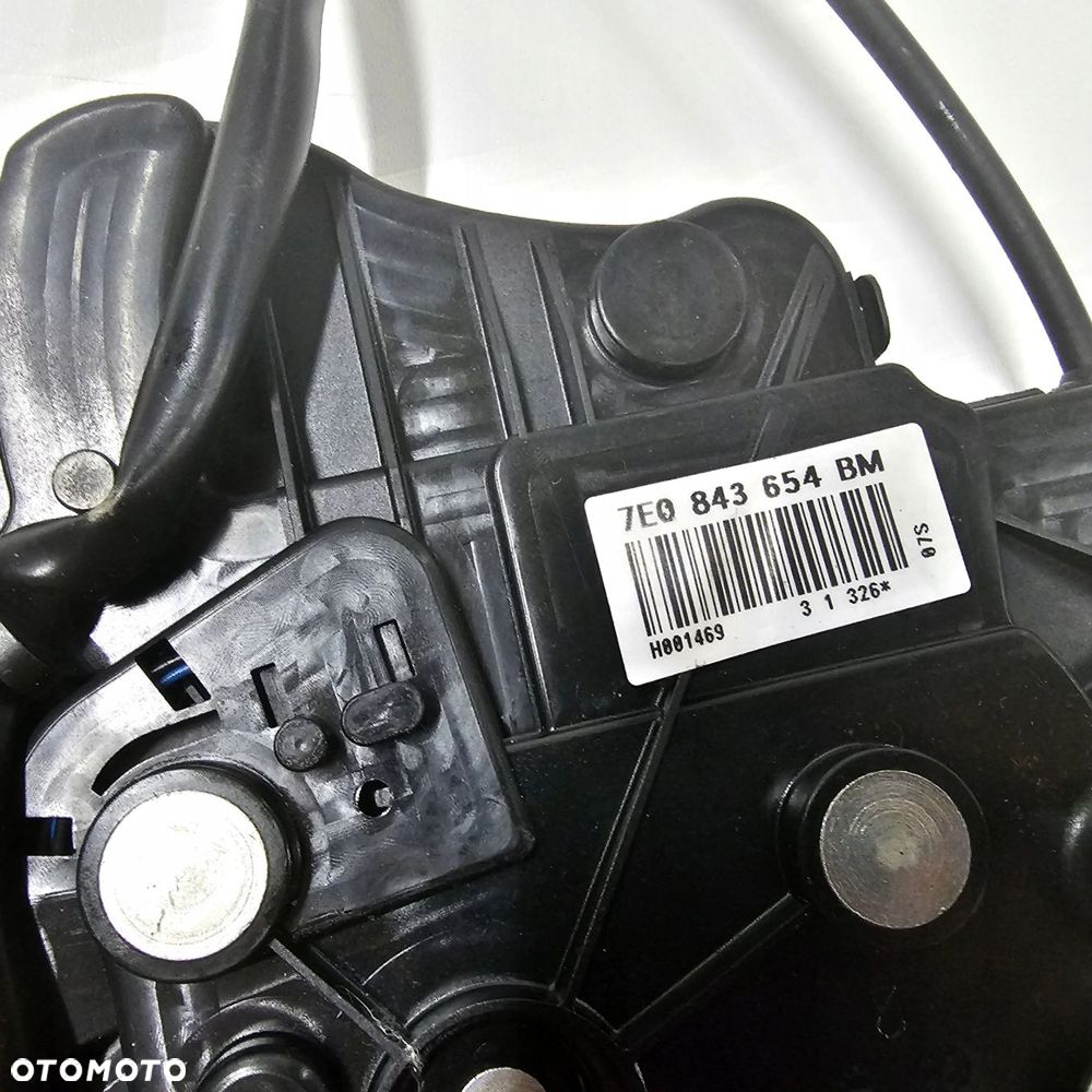 VW T5 LIFT zamek drzwi przesuwnych PRAWY 7E0843654BM - 8